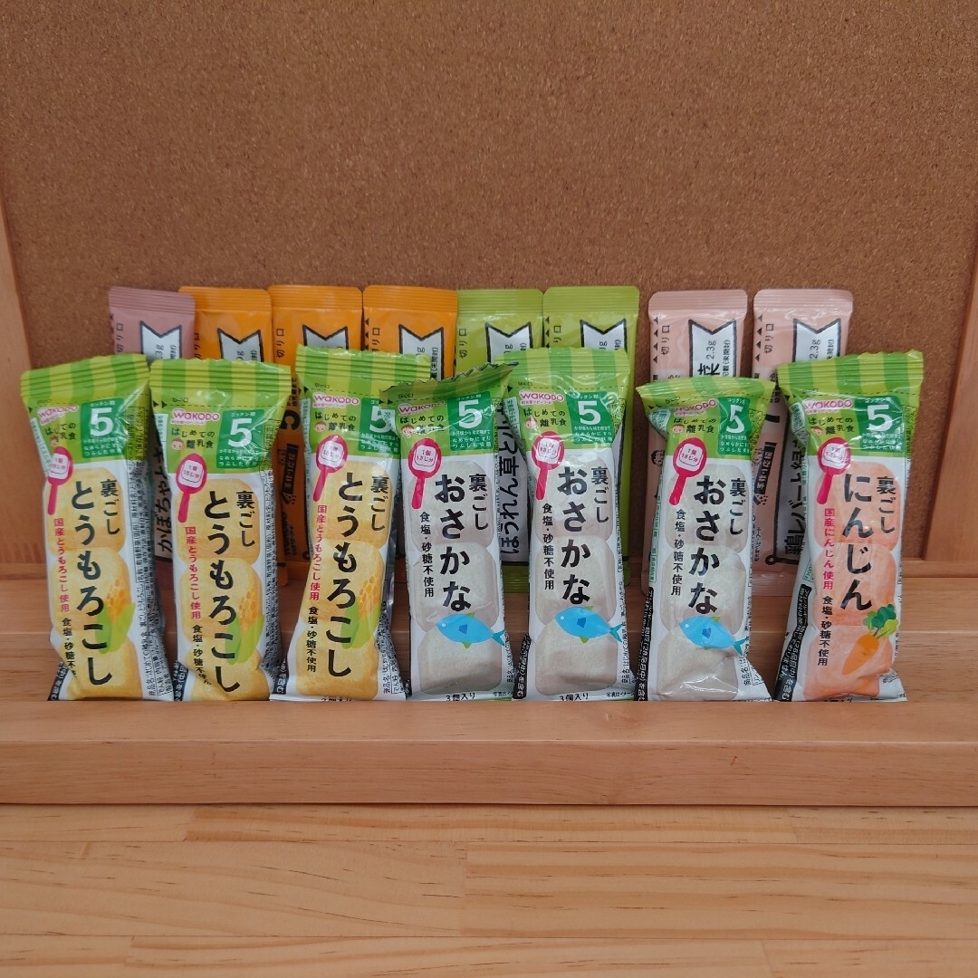 和光堂(ワコウドウ)のミルクと離乳食セット キッズ/ベビー/マタニティの授乳/お食事用品(その他)の商品写真