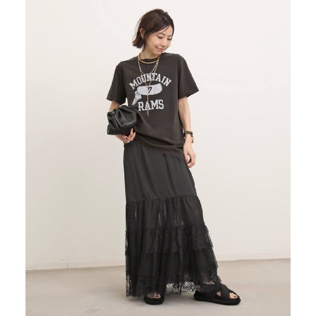 L'Appartement DEUXIEME CLASSE(アパルトモンドゥーズィエムクラス)の【REMI RELIEF/レミレリーフ】MOUNTAIN RAMS T-SH レディースのトップス(Tシャツ(半袖/袖なし))の商品写真