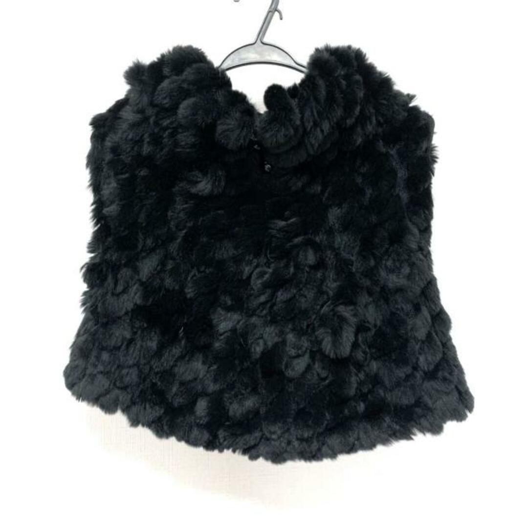 EPOCA(エポカ)のエポカ マフラー美品  - 黒 スヌード レディースのファッション小物(マフラー/ショール)の商品写真