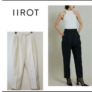 イロット(IIROT)のIIROT タックパンツ(カジュアルパンツ)