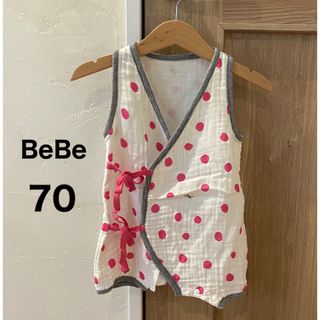 ベベ(BeBe)のベベ　ロンパース　カバーオール(ロンパース)