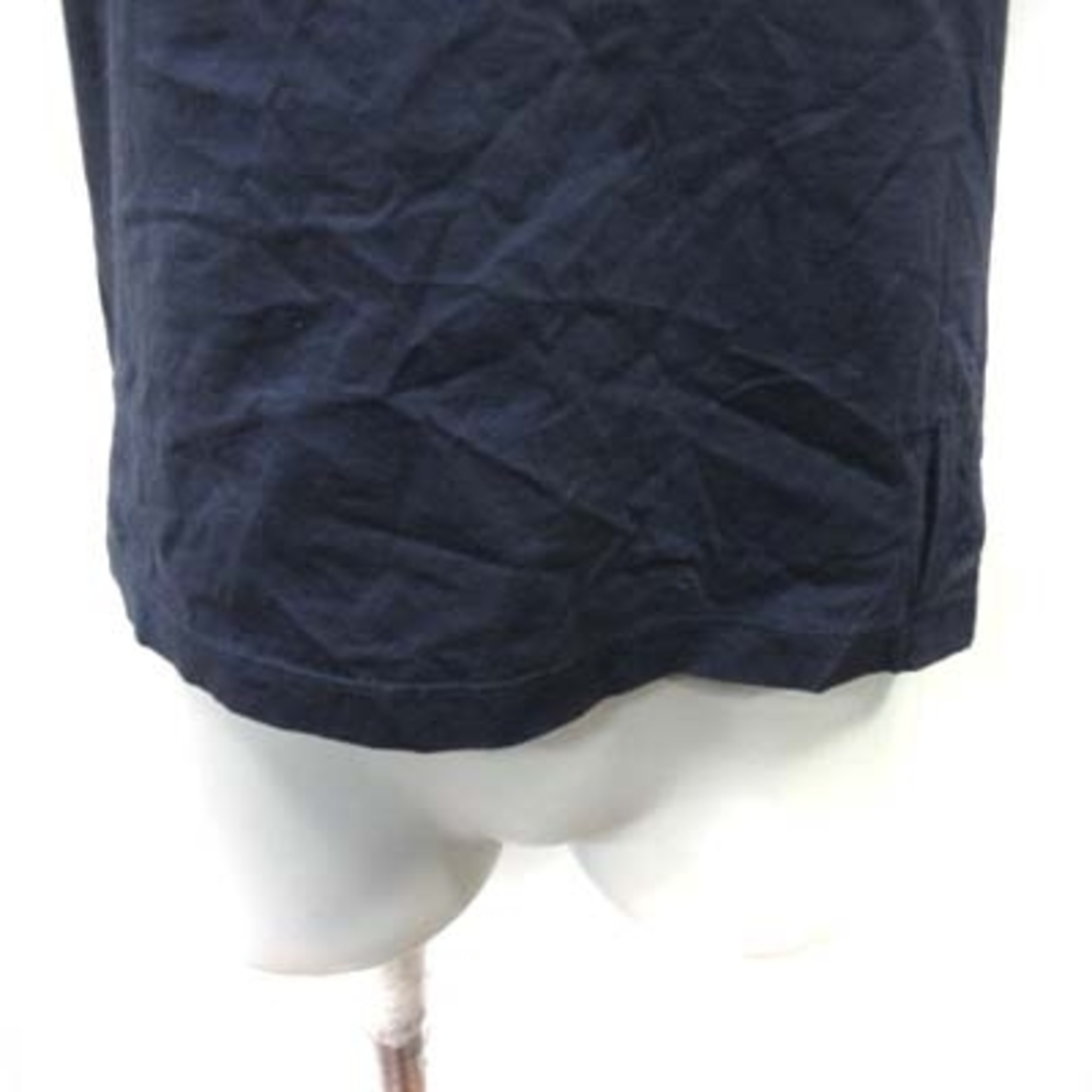 VIAGGIO BLU(ビアッジョブルー)のビアッジョブルー カットソー 半袖 切替 刺繍 2 紺 ネイビー /YI レディースのトップス(カットソー(半袖/袖なし))の商品写真