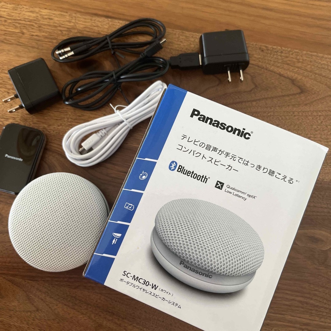 Panasonic(パナソニック)のPanasonic  ポータブルワイヤレススピーカー Bluetooth対応  スマホ/家電/カメラのオーディオ機器(スピーカー)の商品写真