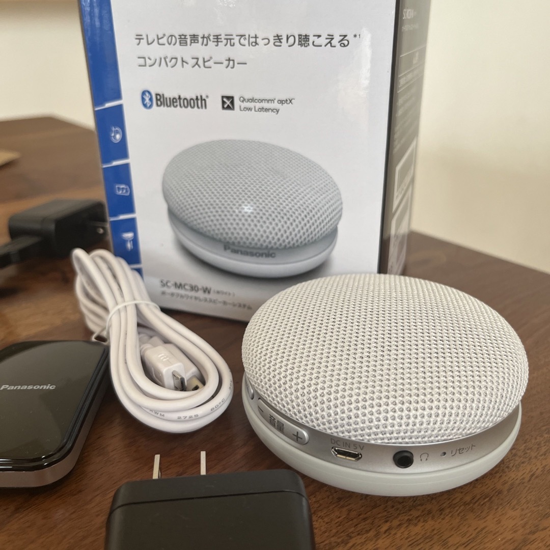 Panasonic(パナソニック)のPanasonic  ポータブルワイヤレススピーカー Bluetooth対応  スマホ/家電/カメラのオーディオ機器(スピーカー)の商品写真