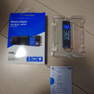 ウェスタンデジタル(Western Digital)のWestern Digital WD BLUE SN550 M.2 SSD(PCパーツ)