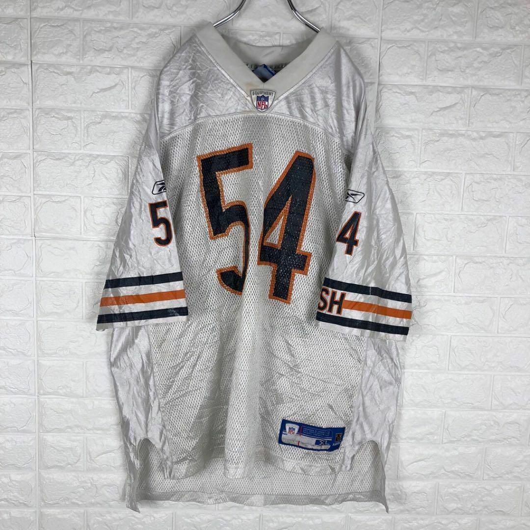 Reebok(リーボック)のリーボック NFL 超ゆるだぼ ゲームシャツ アメフト マルチカラー 刺繍ロゴ メンズのトップス(ポロシャツ)の商品写真