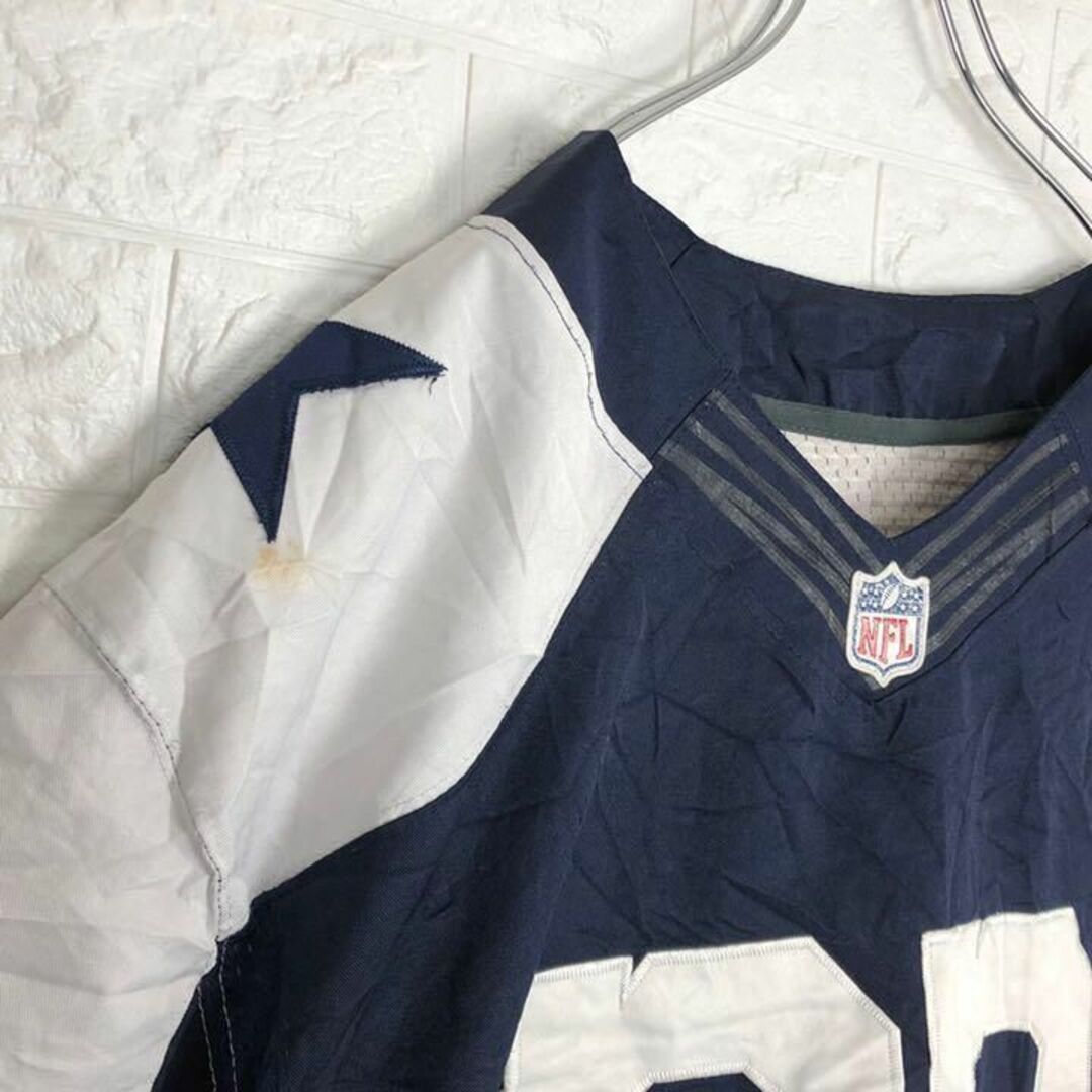 NIKE(ナイキ)のナイキ NFL エミット・スミス ゲームシャツ 刺繍ロゴ ビッグサイズ アメフト メンズのトップス(Tシャツ/カットソー(半袖/袖なし))の商品写真