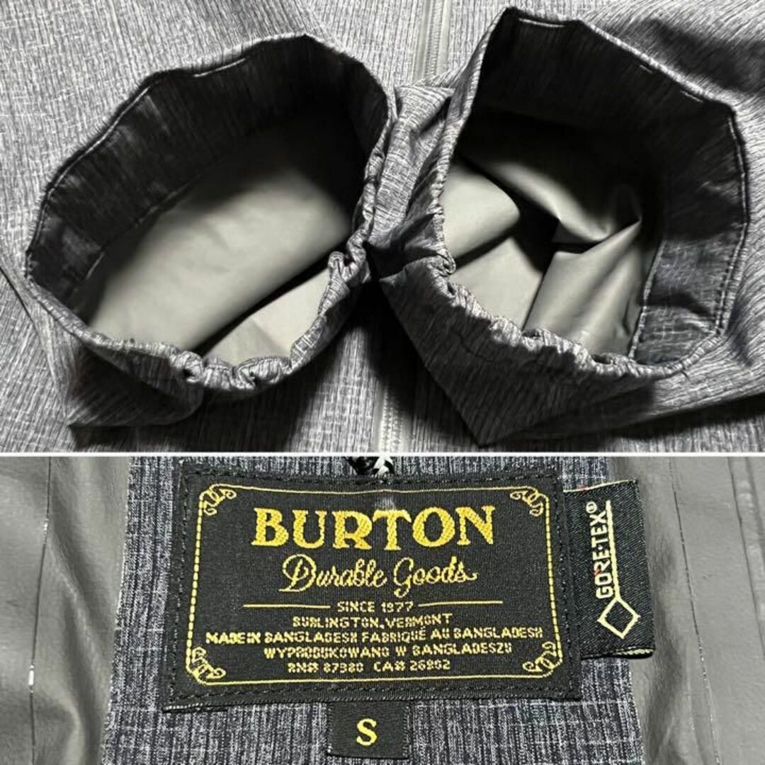 美品☆Burton バートン GORE-TEX パックライト ジャケット S