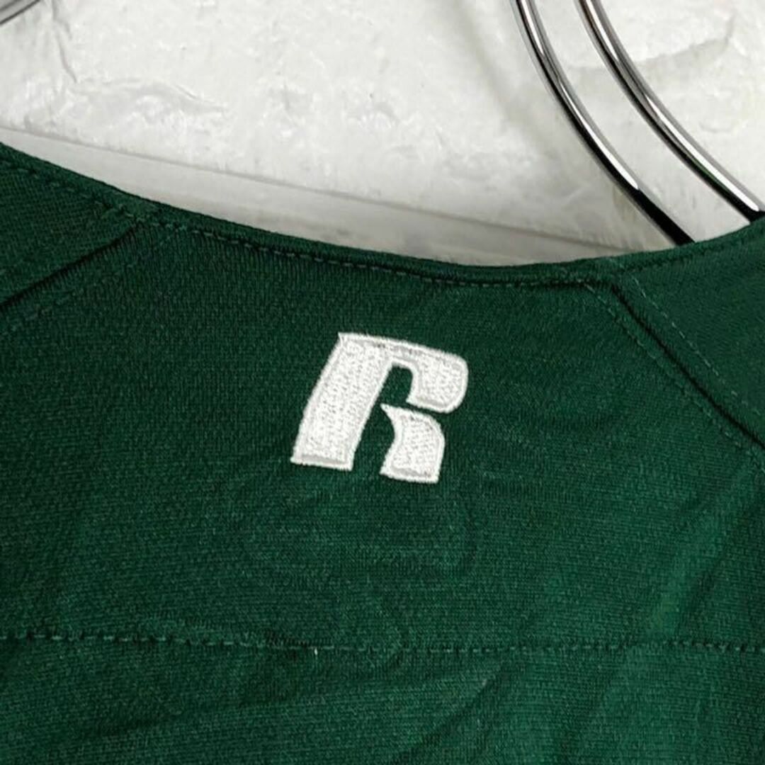 Russell Athletic(ラッセルアスレティック)のラッセルアスレティック 人気カラー ベースボールシャツ バックロゴ 刺繍デカロゴ メンズのトップス(Tシャツ/カットソー(半袖/袖なし))の商品写真