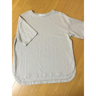 アーバンリサーチ(URBAN RESEARCH)のオーバーTシャツ【グレージュ】(Tシャツ(半袖/袖なし))