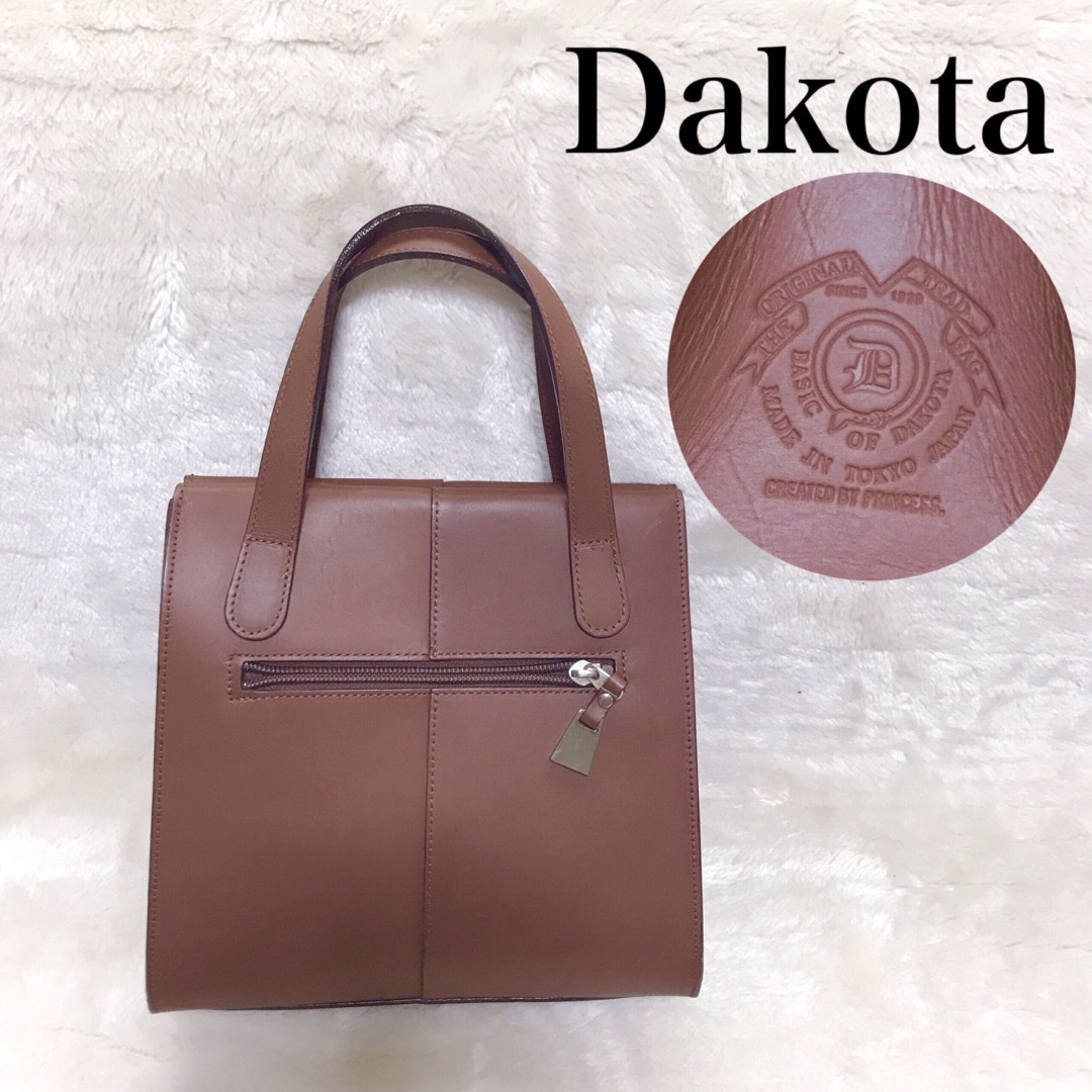 新品・未使用タグ付き✨ダコタ　Dakota ショルダーバッグ　キャメル　牛革