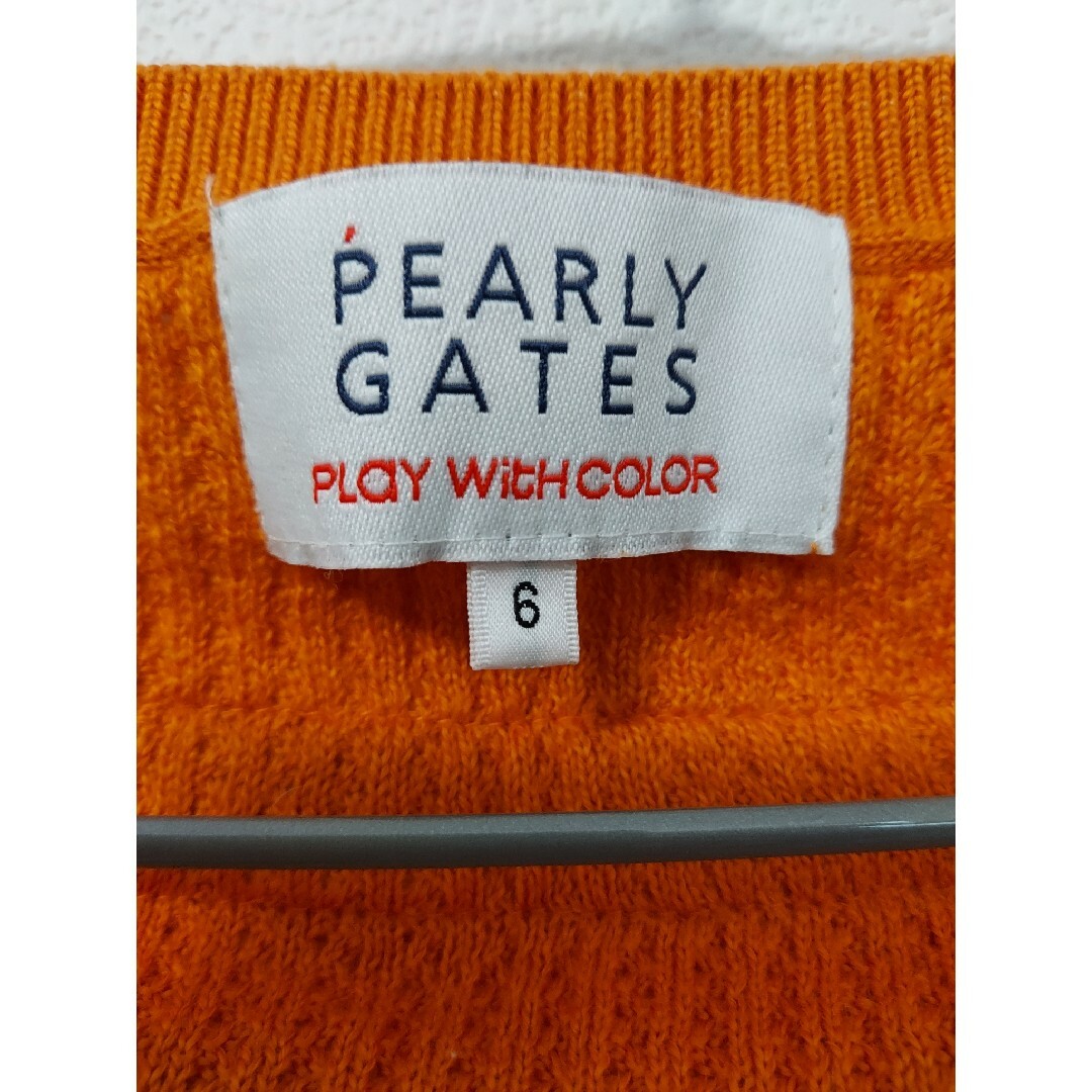 PEARLY GATES(パーリーゲイツ)のPEARLY GATES 　パーリーゲイツ  ニット ベスト　ゴルフウェア スポーツ/アウトドアのゴルフ(ウエア)の商品写真
