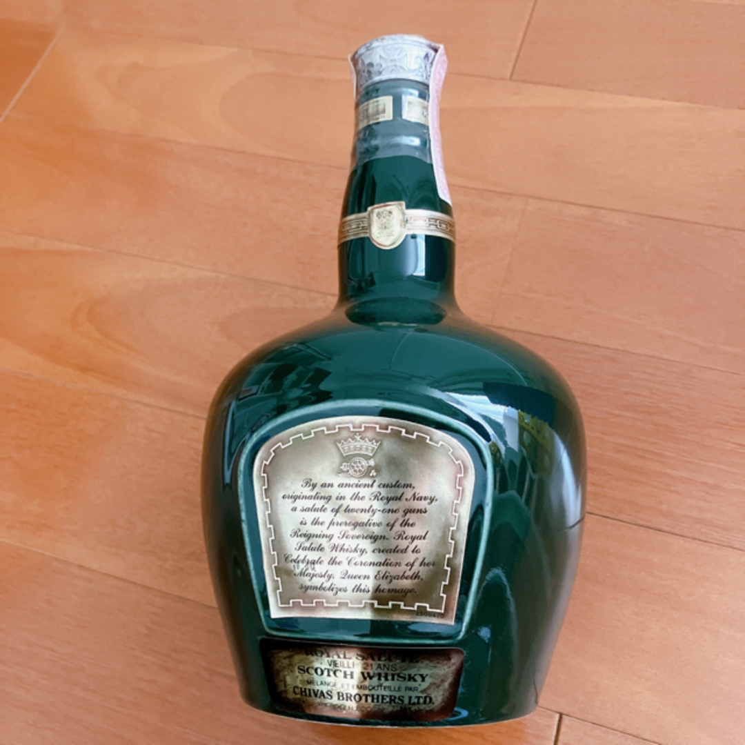 ロイヤルサルート 21年緑陶器ボトル 700ml 未開栓 スコッチ ウイスキー
