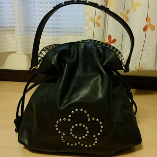 マリークワント(MARY QUANT)のマリークヮント 巾着型バック(ハンドバッグ)