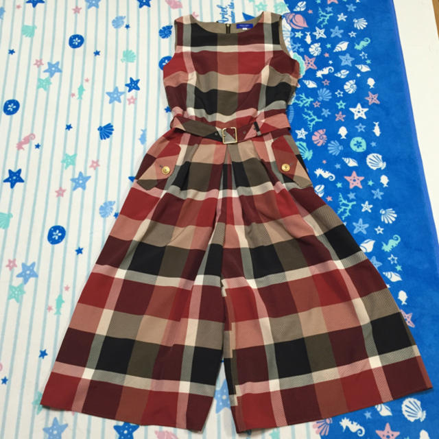 BURBERRY(バーバリー)のクレストブリッジ オールインワン中古品 レディースのパンツ(オールインワン)の商品写真