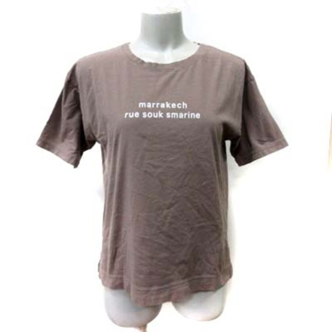 UNITED ARROWS green label relaxing(ユナイテッドアローズグリーンレーベルリラクシング)のグリーンレーベルリラクシング Tシャツ カットソー 半袖 茶 ブラウン /YI レディースのトップス(Tシャツ(半袖/袖なし))の商品写真