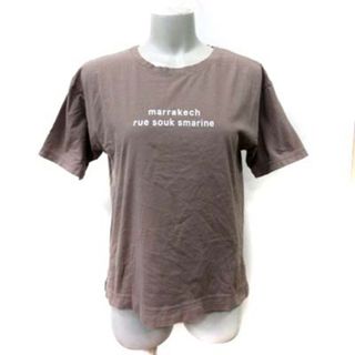 ユナイテッドアローズグリーンレーベルリラクシング(UNITED ARROWS green label relaxing)のグリーンレーベルリラクシング Tシャツ カットソー 半袖 茶 ブラウン /YI(Tシャツ(半袖/袖なし))