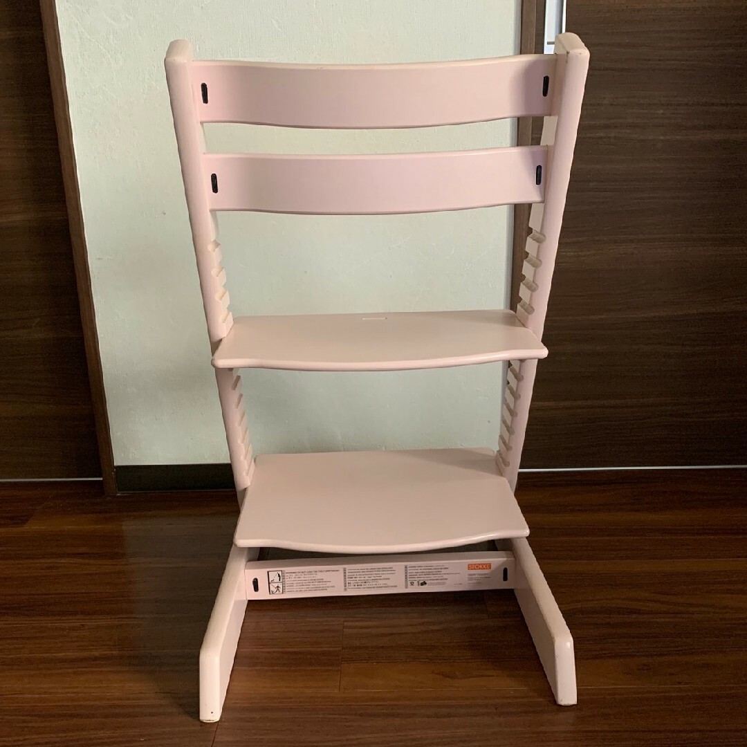 廃盤カラー STOKKE ストッケ トリップトラップ ペールピンク S/N5 - その他