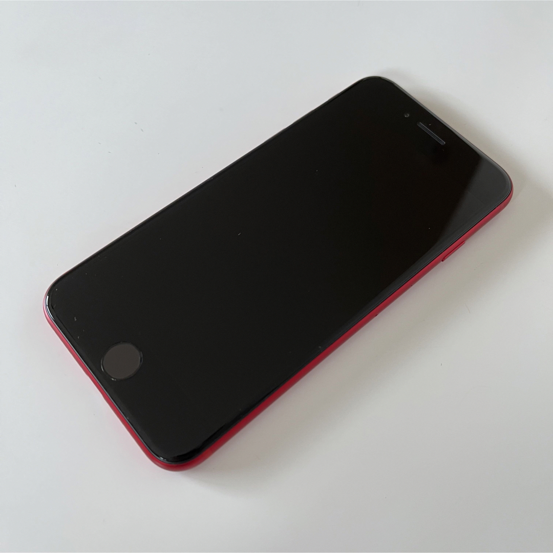 iPhoneSE 第2世代 64GB レッド SIMフリー 美品 - スマートフォン本体