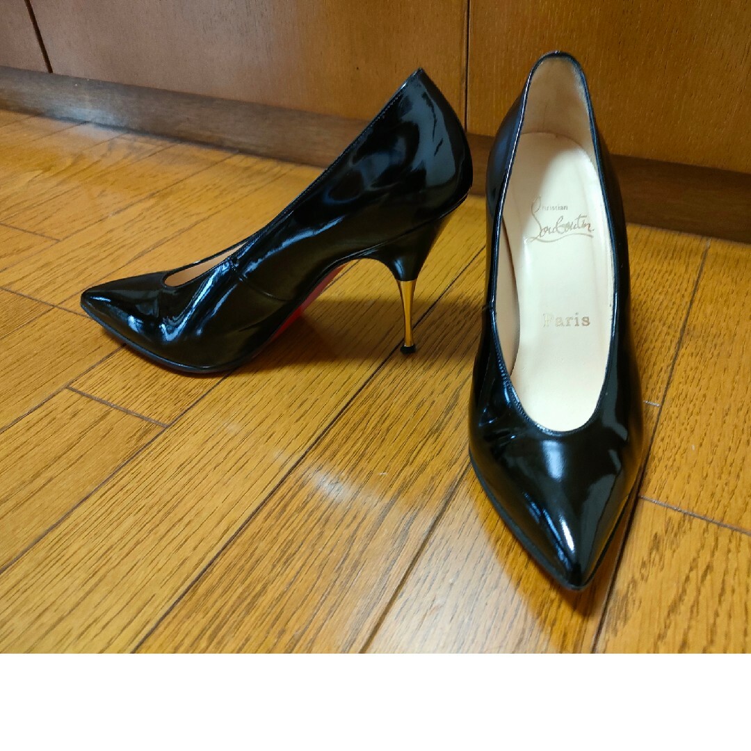 Christian Louboutin - 美品 クリスチャンルブタン ピンヒールパンプス