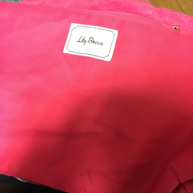 Lily Brown(リリーブラウン)のファークラッチ レディースのバッグ(クラッチバッグ)の商品写真
