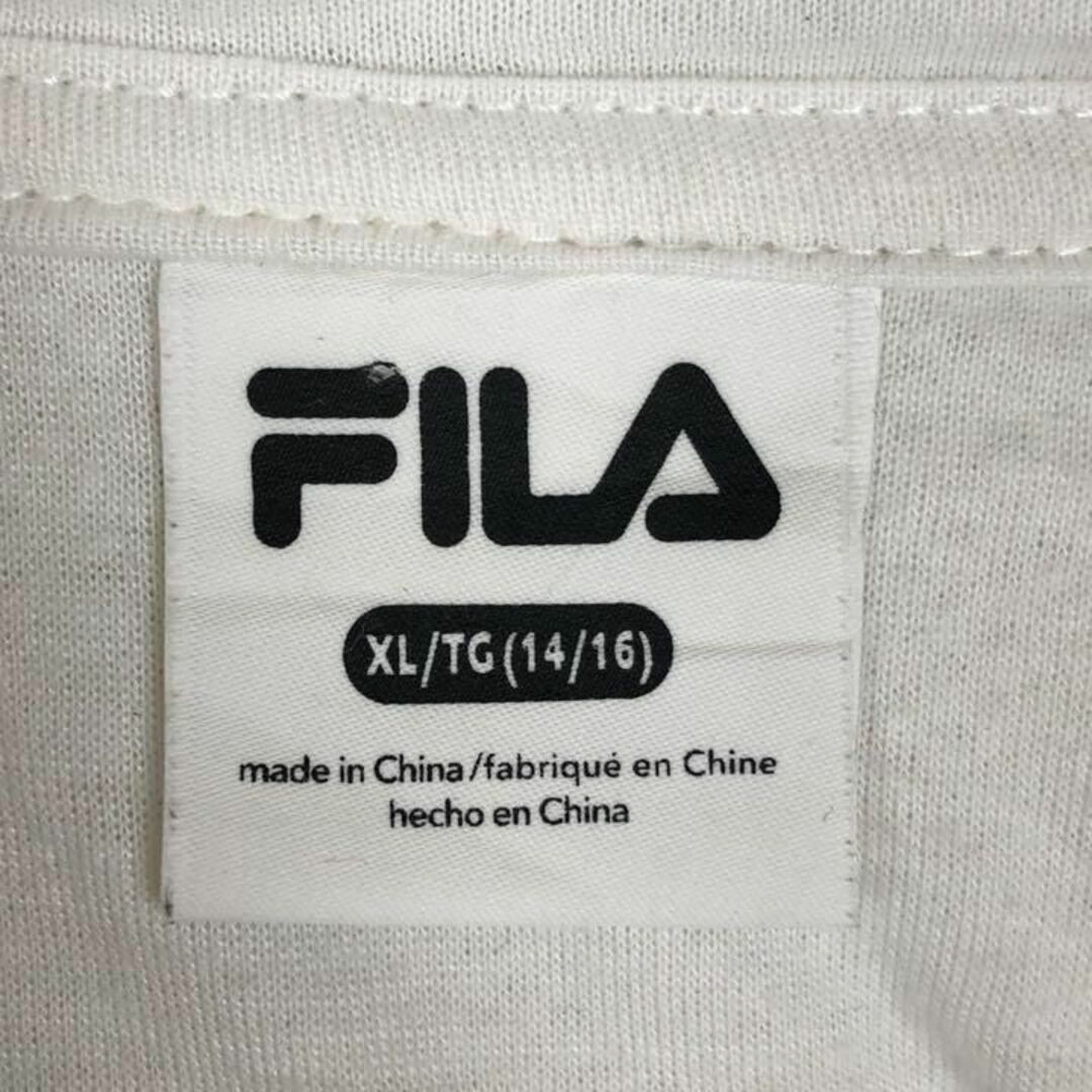 FILA(フィラ)のフィラ デカロゴ ボアパーカー ワンポイントロゴ ゆるだぼ 90s フリース レディースのトップス(パーカー)の商品写真