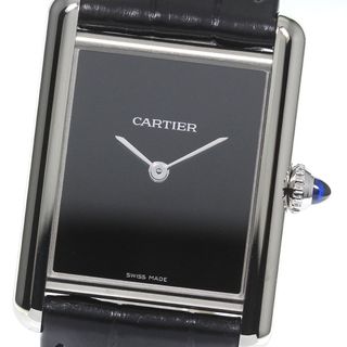 カルティエ(Cartier)のカルティエ CARTIER WSTA0072 タンクマスト LM クォーツ ボーイズ 美品 _757973(腕時計(アナログ))