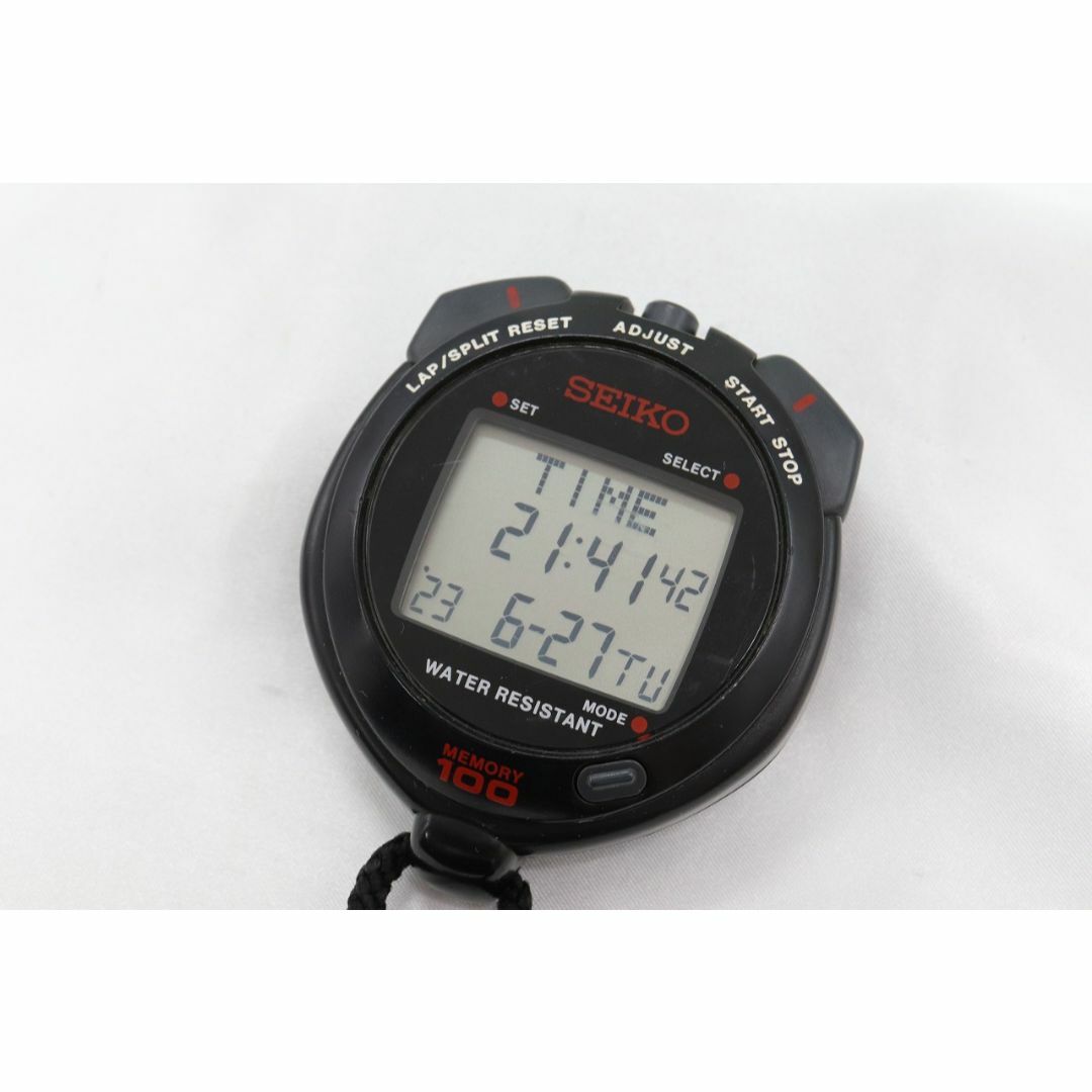 SEIKO(セイコー)の【W58-59】動作品 セイコー デジタルストップウォッチ 時計機能付き メンズの時計(その他)の商品写真