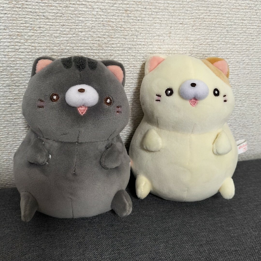 2点】 ぽてたんず ねこ ぬいぐるみの通販 by なぽぽんずＳＨＯＰ｜ラクマ