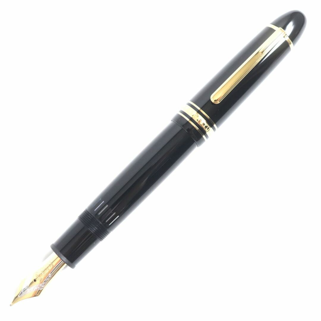 未使用品▽MONTBLANC モンブラン マイスターシュテュック NO.149 ペン先18K 万年筆 ブラック×ゴールド Mニブ 値打ち品 