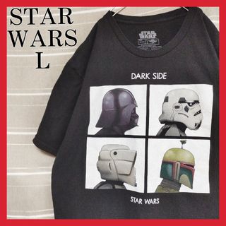 ティービーアンドムービー(TV&MOVIE)のSTARWARSスターウォーズダースベイダームービーTシャツtシャツ映画悪役半袖(Tシャツ/カットソー(半袖/袖なし))