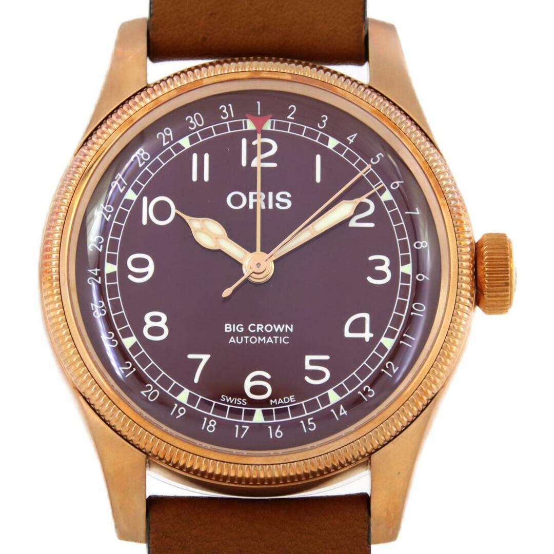 ORIS(オリス)の【新品】オリス ビッグクラウンブロンズポインターデイト 01 754 7741 3168-07 ブロンズ 自動巻 メンズの時計(腕時計(アナログ))の商品写真