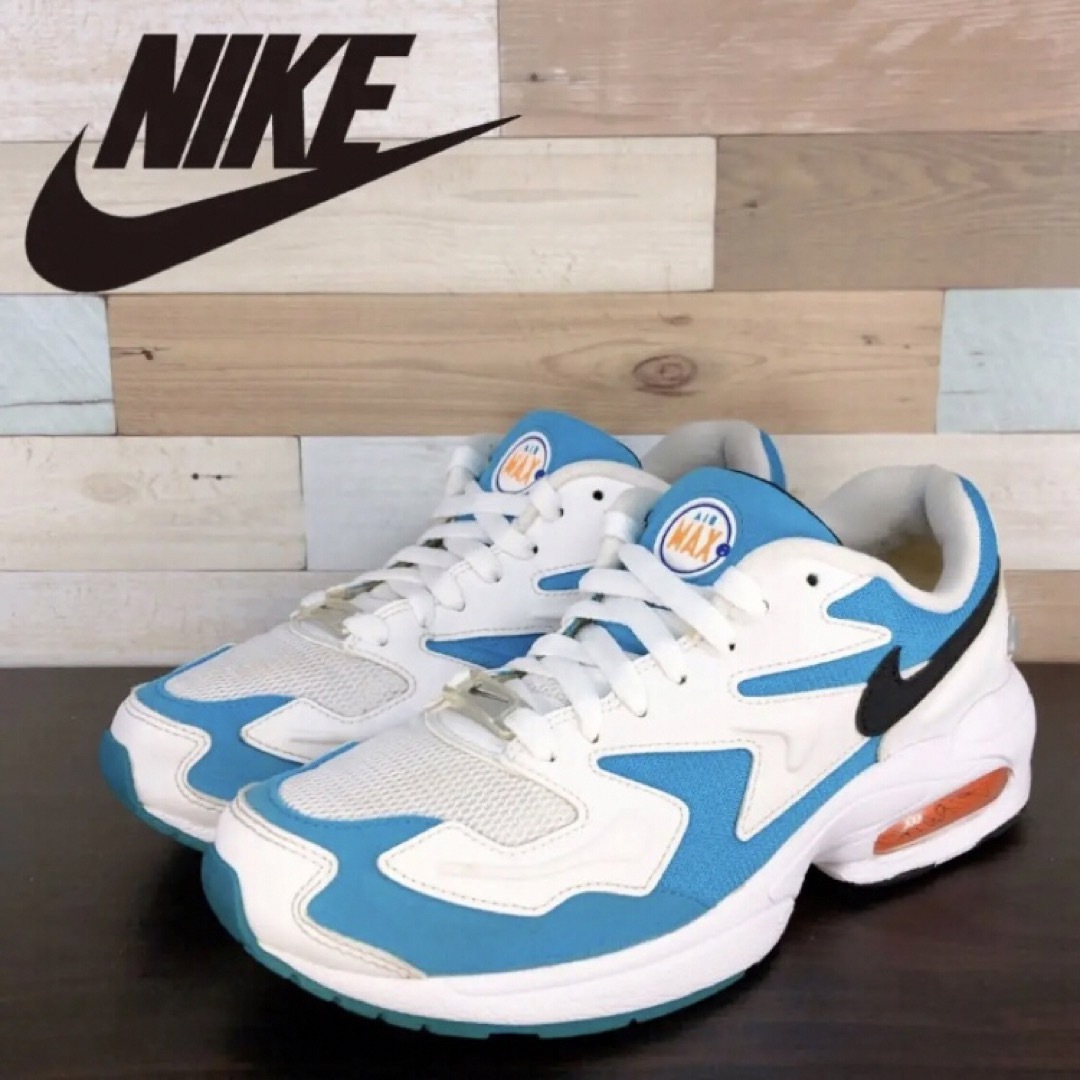 NIKE - NIKE AIR MAX 2 LIGHT 25.5cmの通販 by USED☆SNKRS ｜ナイキ ...