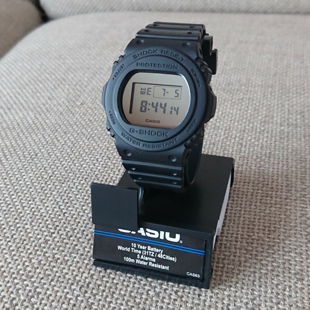 美品 CASIO G-SHOCK DW-5700BBMA ミラー | フリマアプリ ラクマ