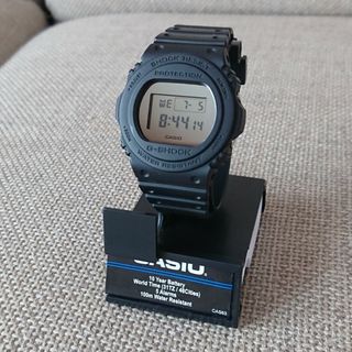 ジーショック(G-SHOCK)の美品 CASIO G-SHOCK DW-5700BBMA ミラー(腕時計(デジタル))