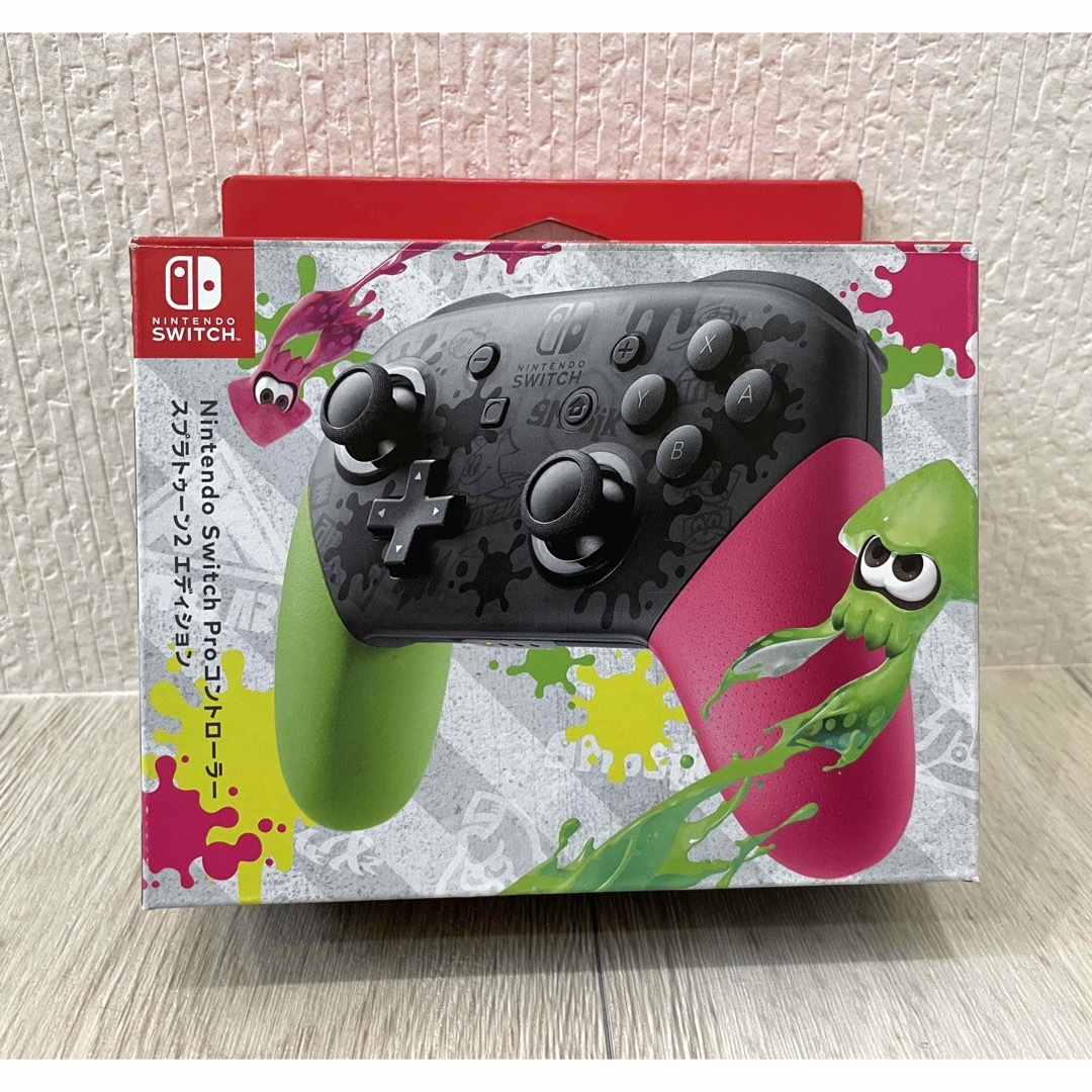 Nintendo switch プロコン　スプラトゥーン2