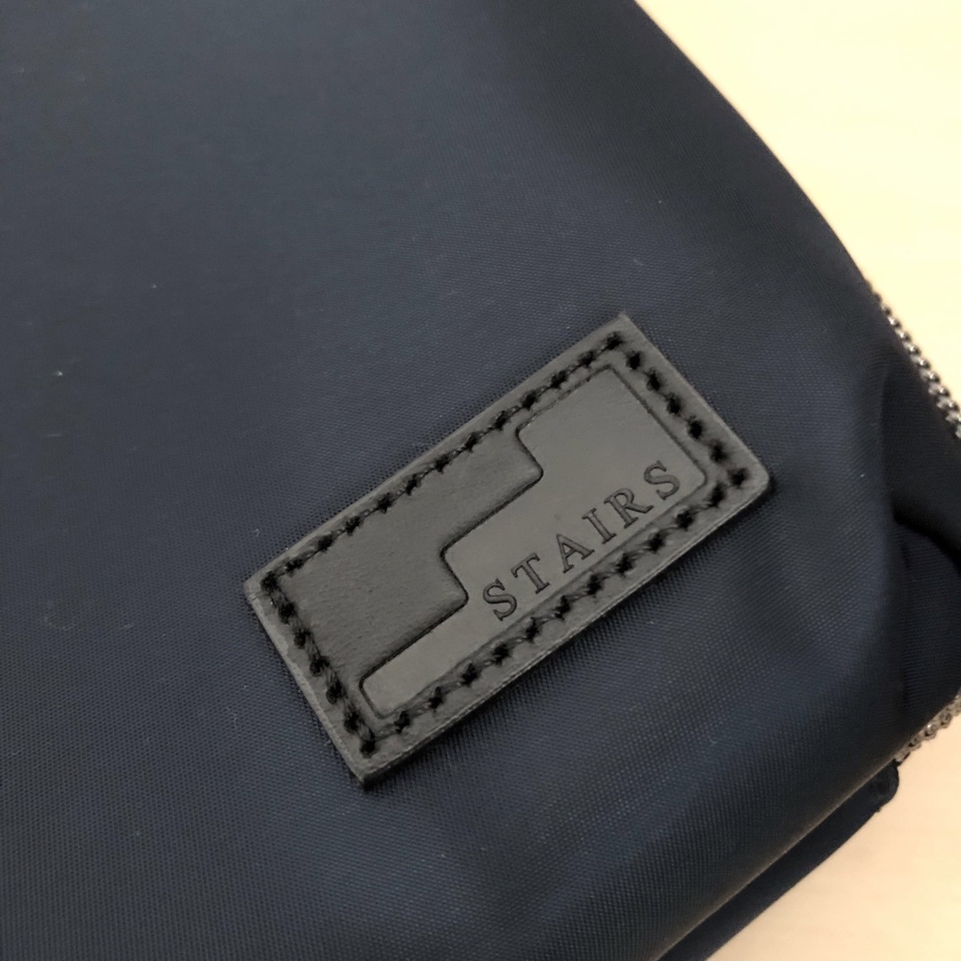 STAIRS クラッチブリーフ ネイビー　L メンズのバッグ(ビジネスバッグ)の商品写真