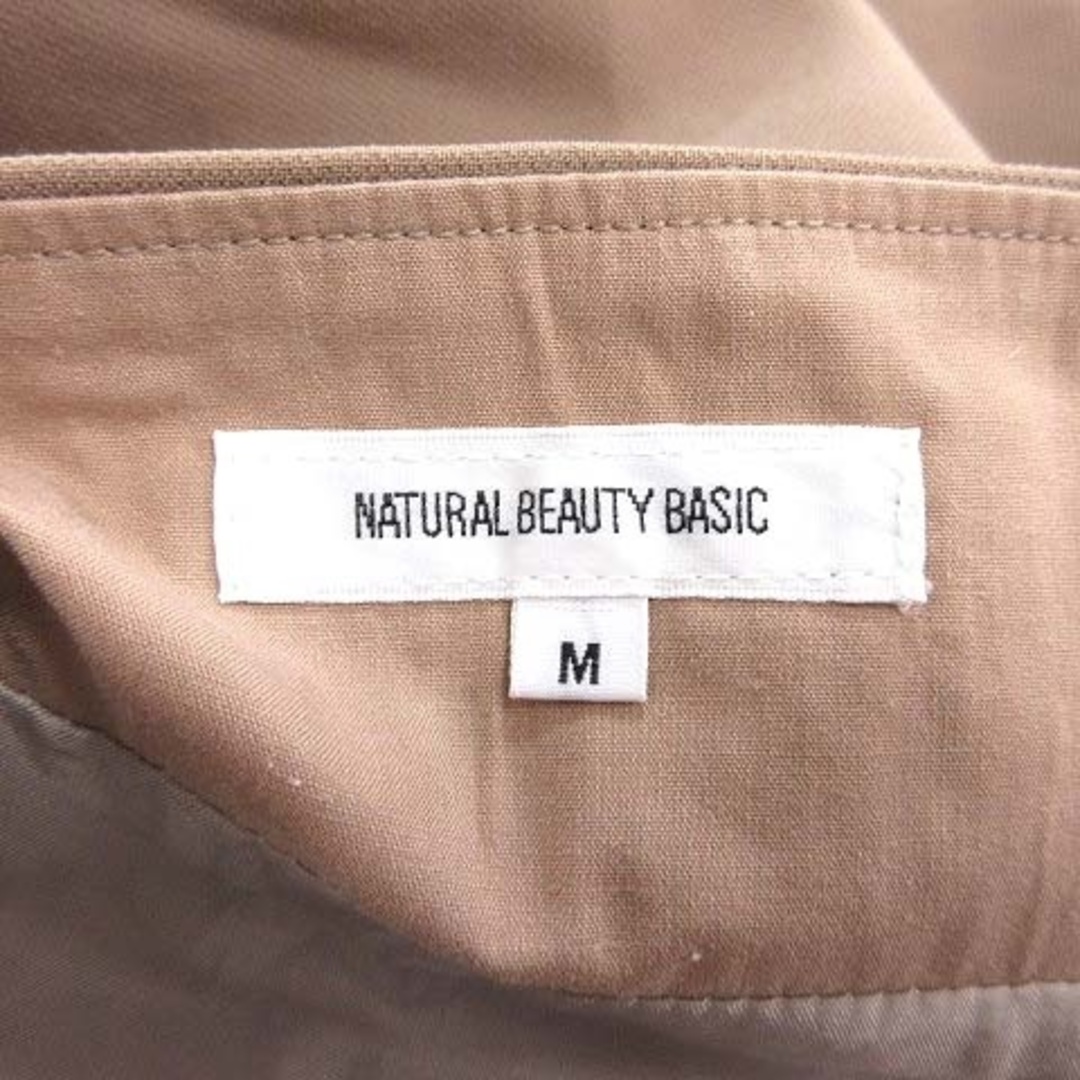 NATURAL BEAUTY BASIC(ナチュラルビューティーベーシック)のナチュラルビューティーベーシック タイトスカート ミモレ ロング M ベージュ レディースのスカート(ロングスカート)の商品写真