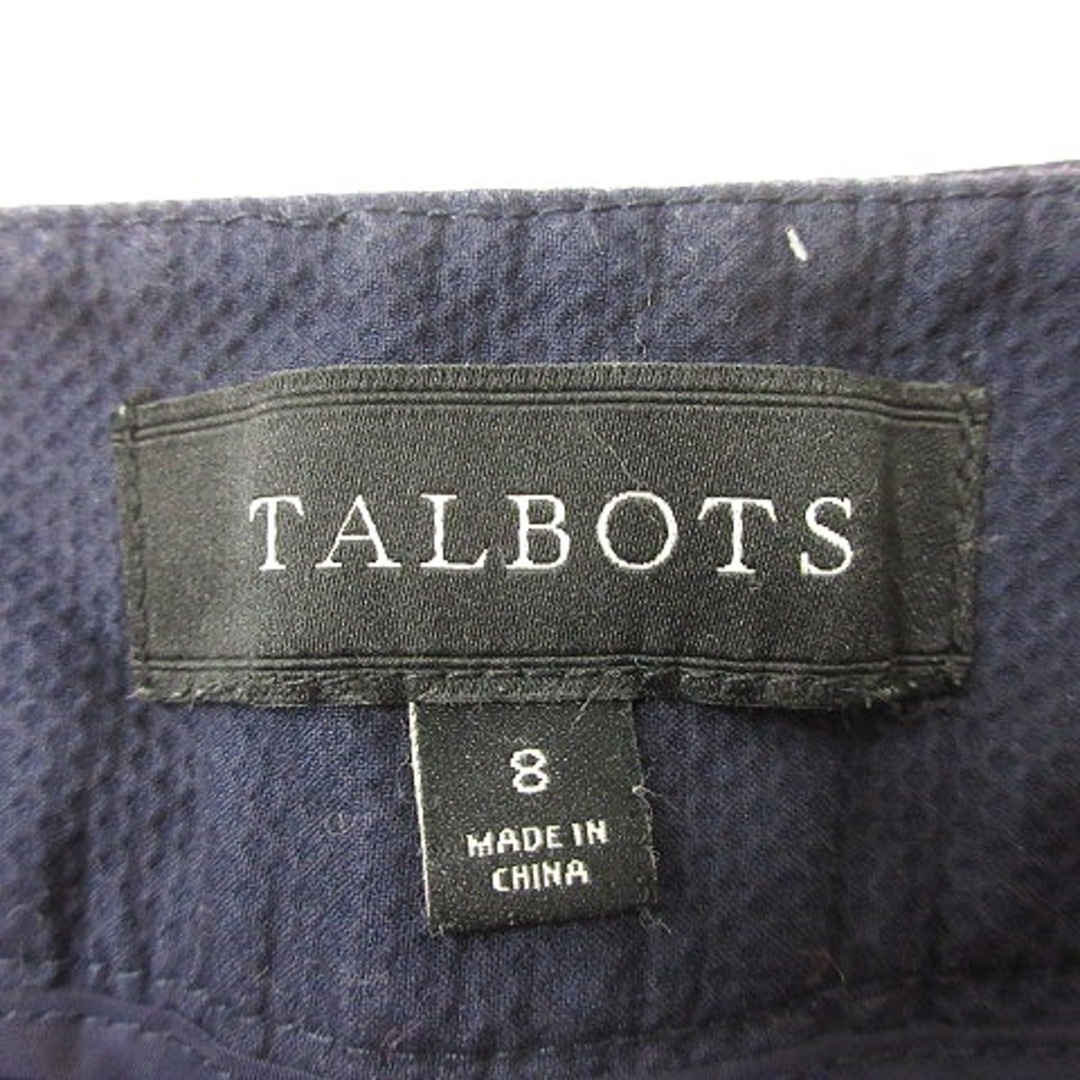 TALBOTS(タルボット)のタルボット TALBOTS テーパードパンツ 8 紺 ネイビー /MN ■MO レディースのパンツ(その他)の商品写真