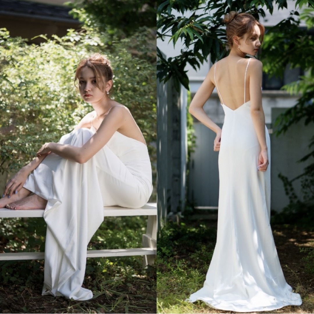 ドレスプロダクション ウエディングドレス Mの通販 by Tomi's shop｜ラクマ