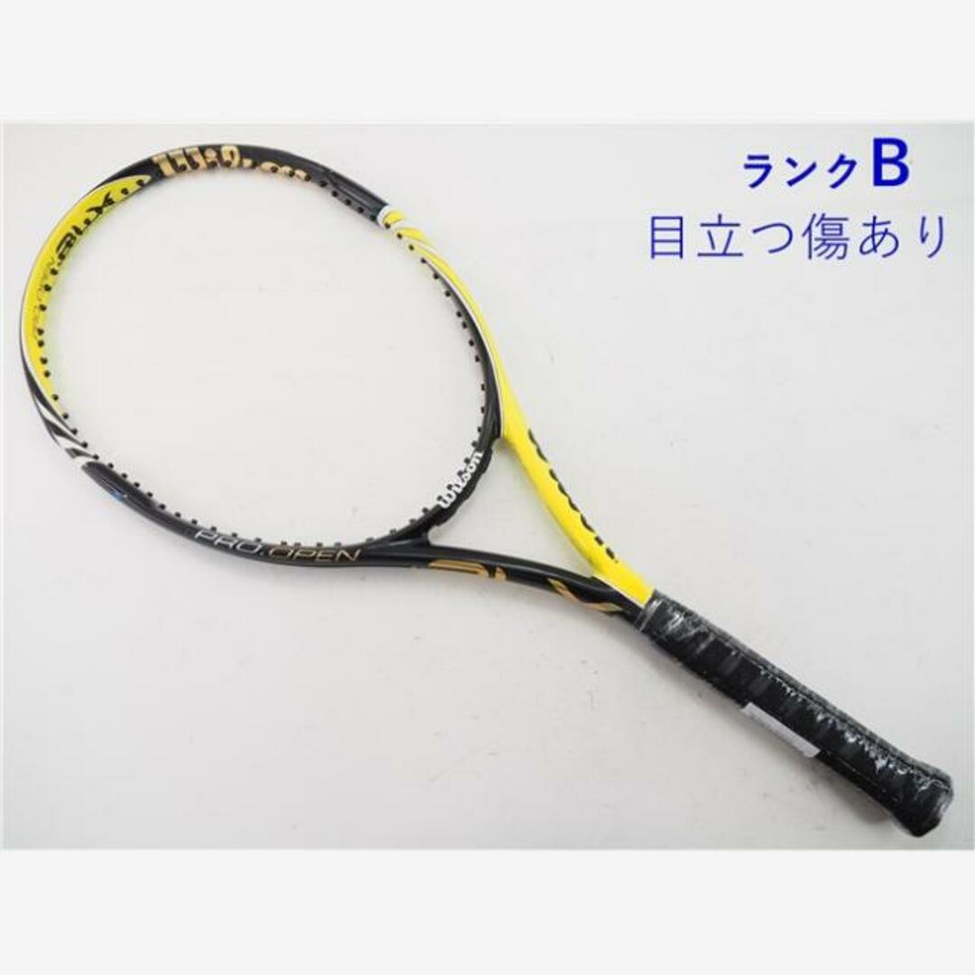 270インチフレーム厚テニスラケット ウィルソン プロ オープン BLX 100 2010年モデル (G2)WILSON PRO OPEN BLX 100 2010