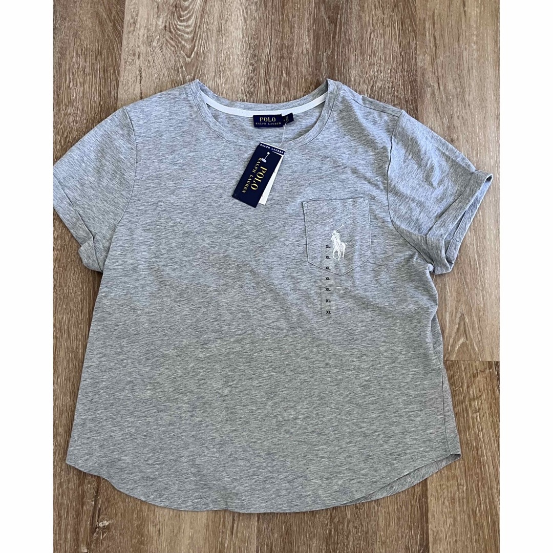 POLO RALPH LAUREN(ポロラルフローレン)のPOLO ラルフローレン　Tシャツ　大きめサイズ　米国購入　新品 レディースのトップス(Tシャツ(半袖/袖なし))の商品写真