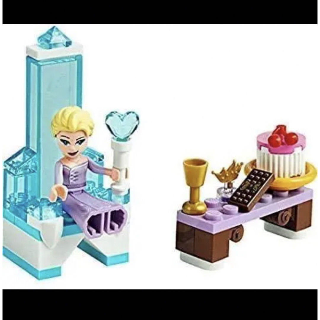 Lego(レゴ)のLEGO  30553 アナと雪の女王2 エルサと女王のイス　Frozen キッズ/ベビー/マタニティのおもちゃ(知育玩具)の商品写真