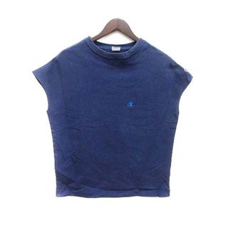 チャンピオン(Champion)のCHAMPION Tシャツ カットソー ワンポイント フレンチスリーブ M 紫(その他)