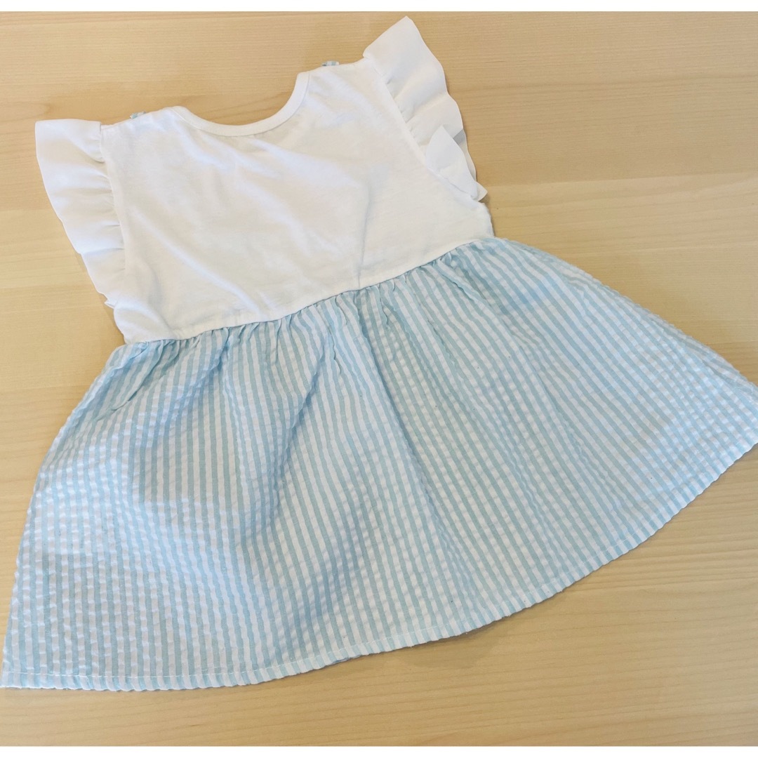 子供　キッズ　夏　トップス　110 キッズ/ベビー/マタニティのキッズ服女の子用(90cm~)(Tシャツ/カットソー)の商品写真