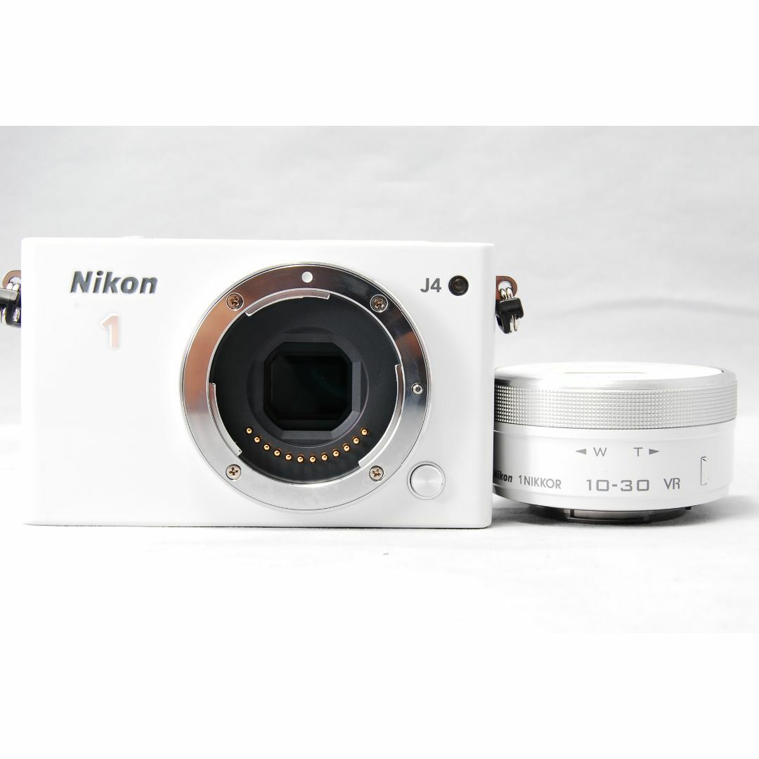 Nikon 1 J4 標準パワーズームレンズキット ホワイト ミラーレス一眼 7