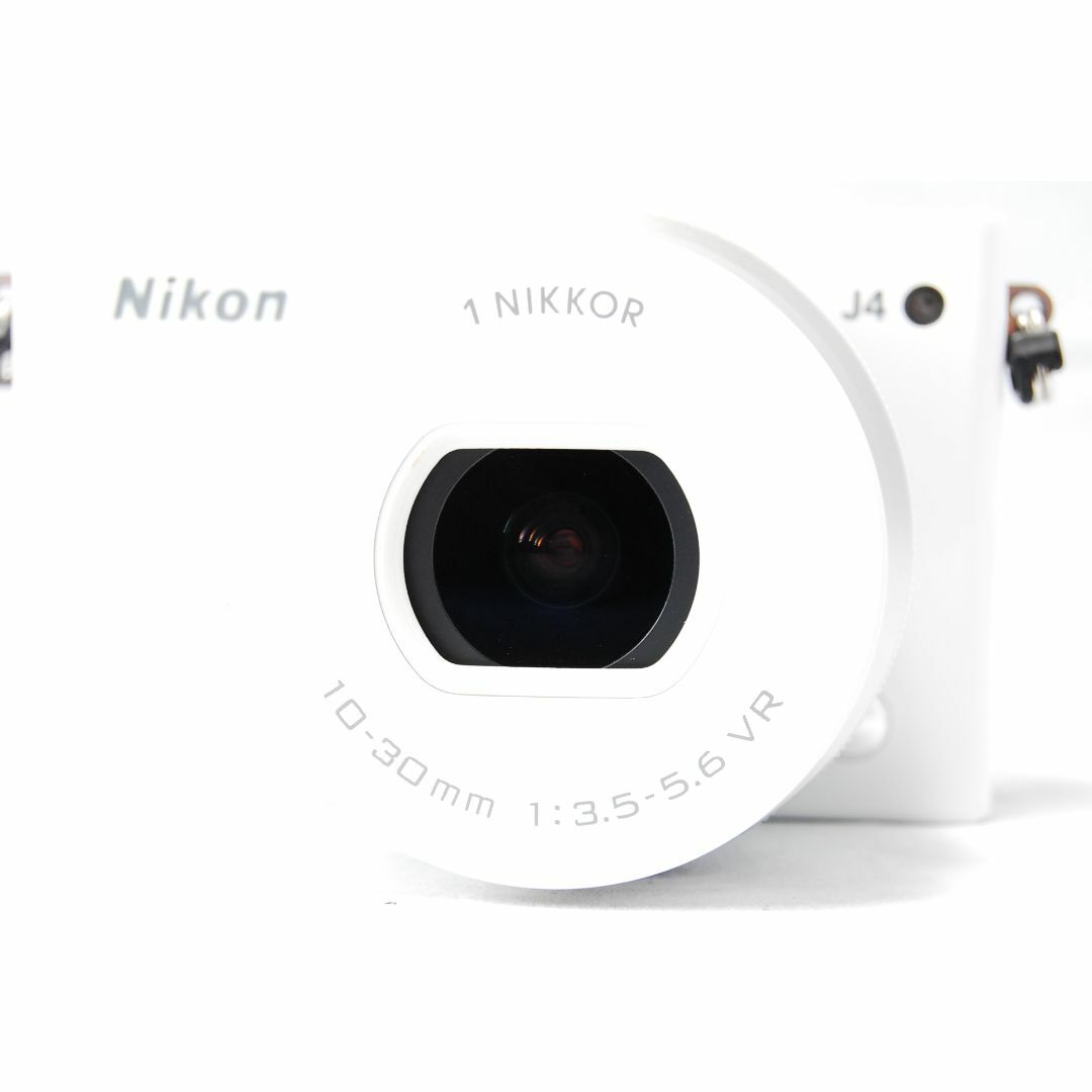 Nikon 1 J4 標準パワーズームレンズキット ホワイト ミラーレス一眼 9