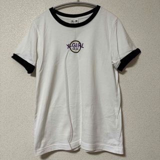 エックスガール(X-girl)のX-girl Tシャツ 訳あり再出品(商品説明欄ご確認ください)(Tシャツ(半袖/袖なし))