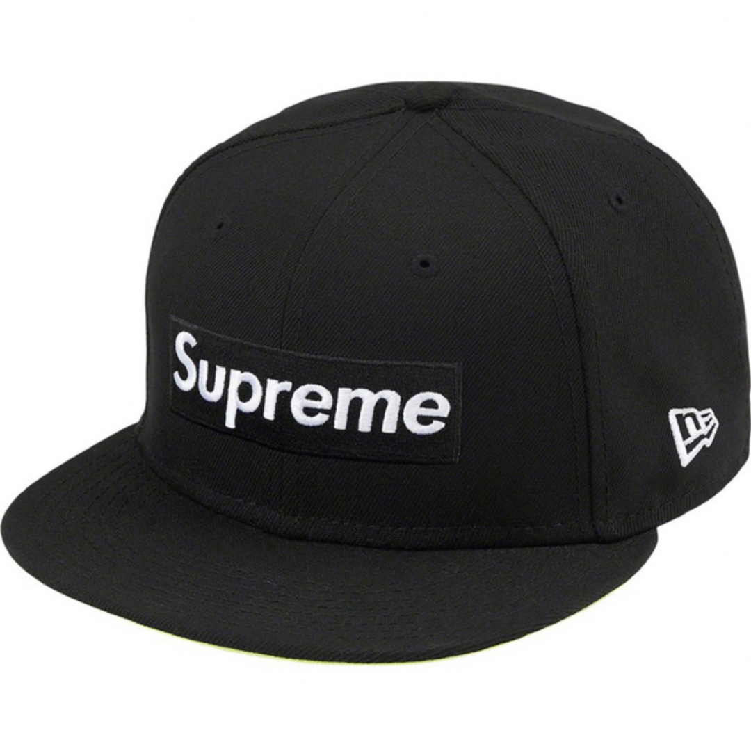 Supreme No Comp Box Logo New Era black帽子
