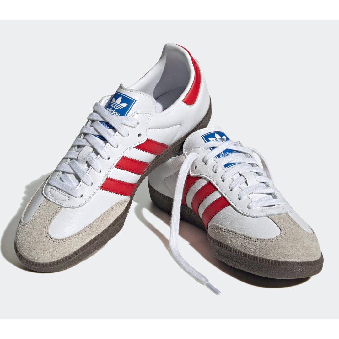 23.5adidas Samba OG white better scarletのサムネイル